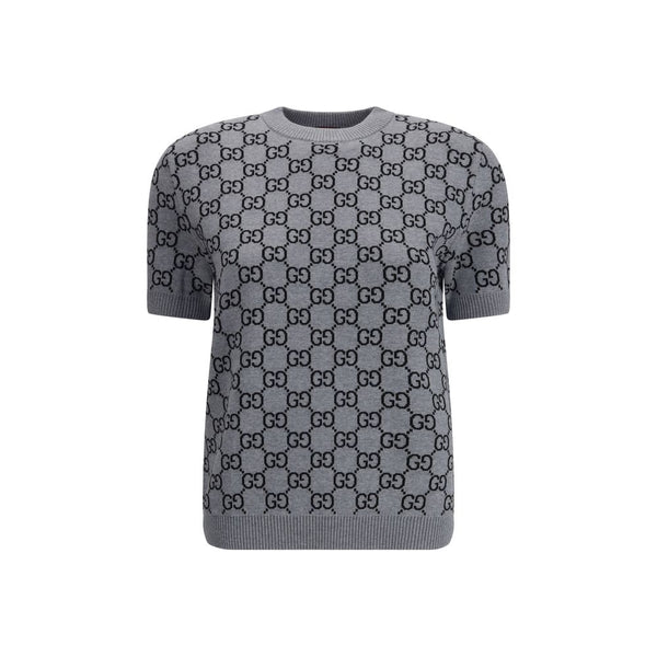 Gucci Gray Wool Sweatshirt